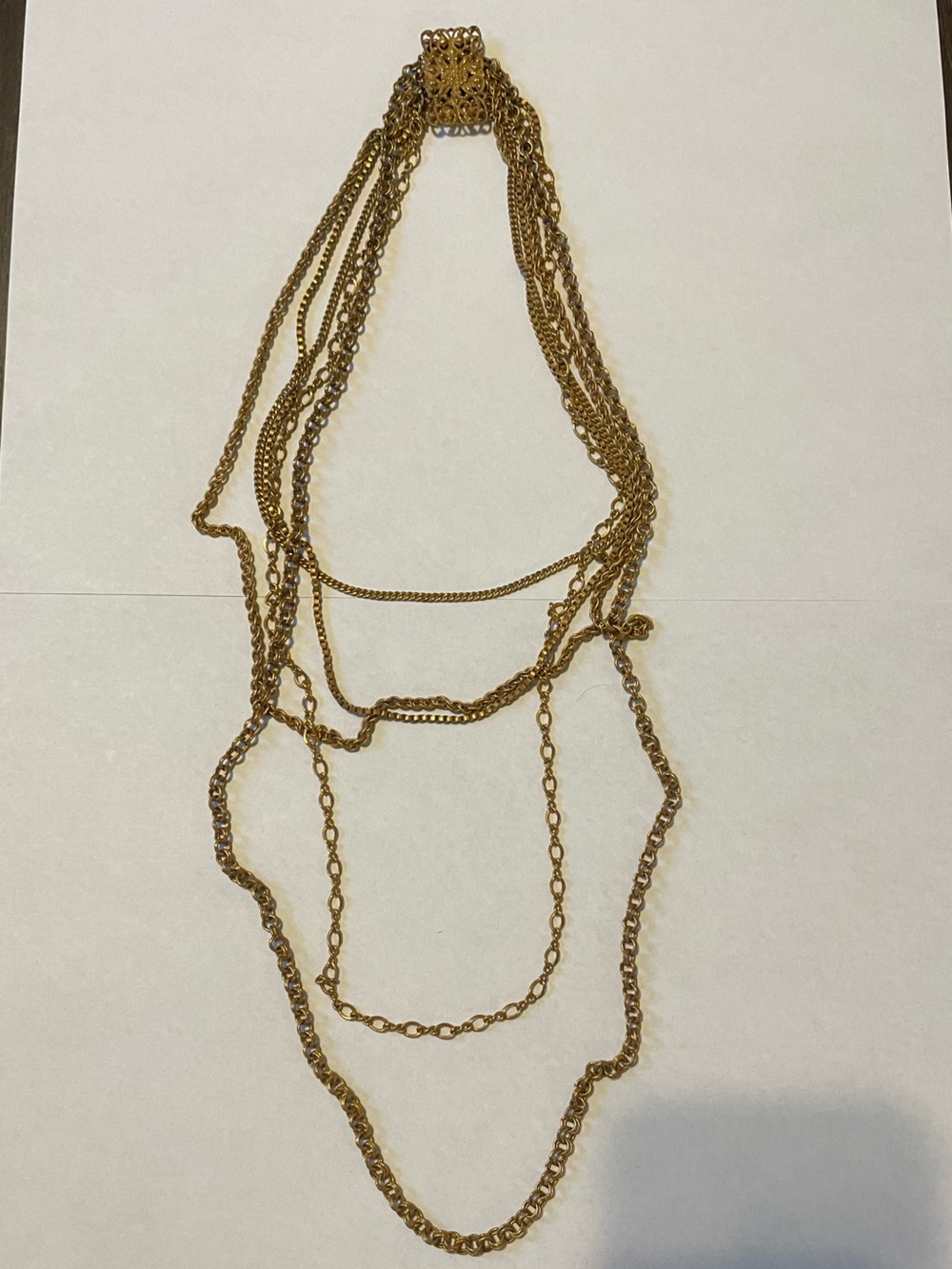 Miriam Haskell Multi-strand Necklace